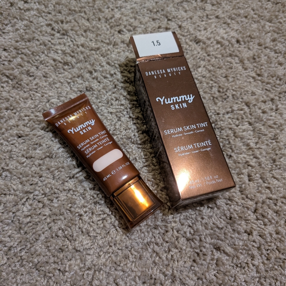 Danessa Myricks Beauty Yummy Skin Serum Skin Tint in Shade 1.5, like new - Picture 2 of 7